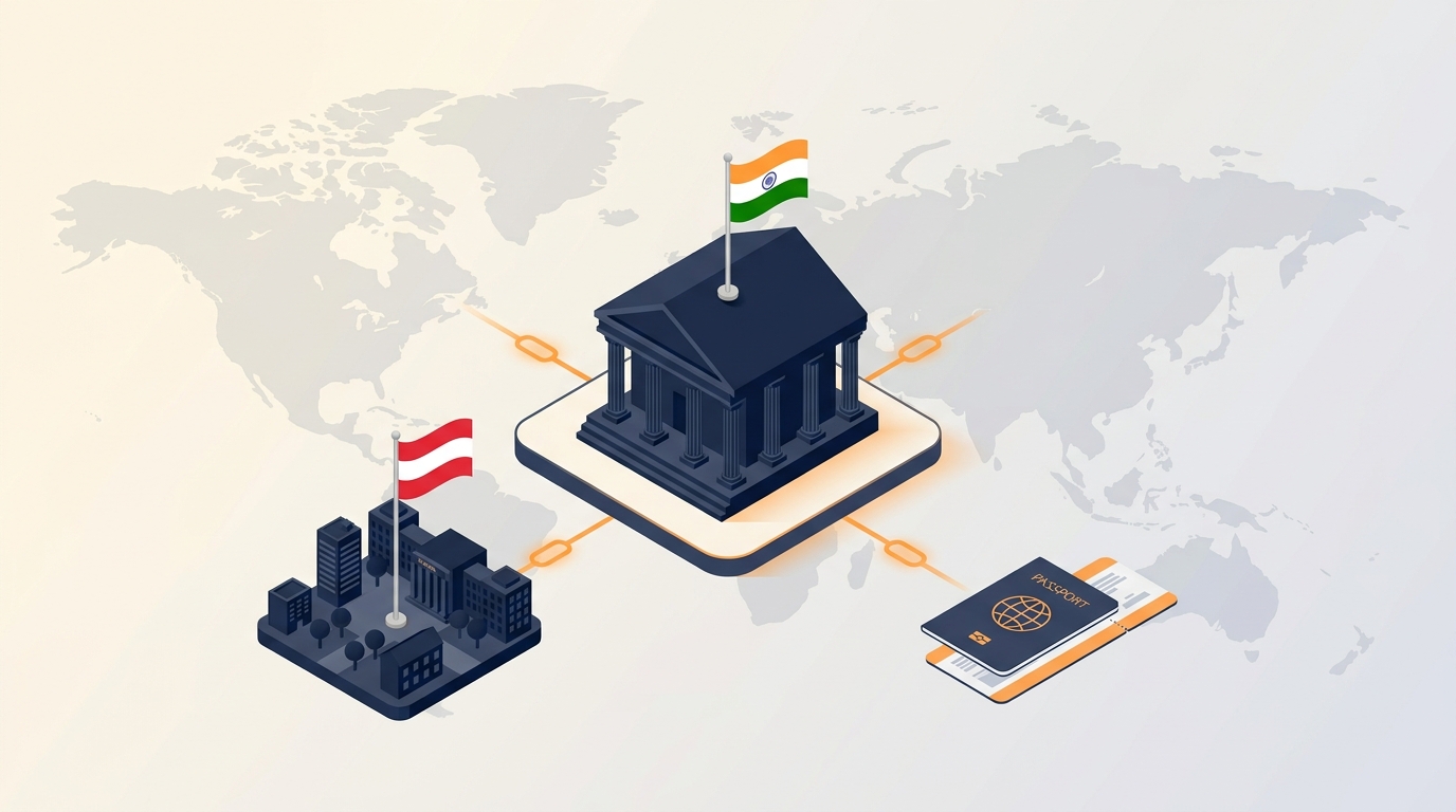 Ein Unternehmen in Indien aus Österreich registrieren: Prozess, Kosten und Zeitplan (2026)