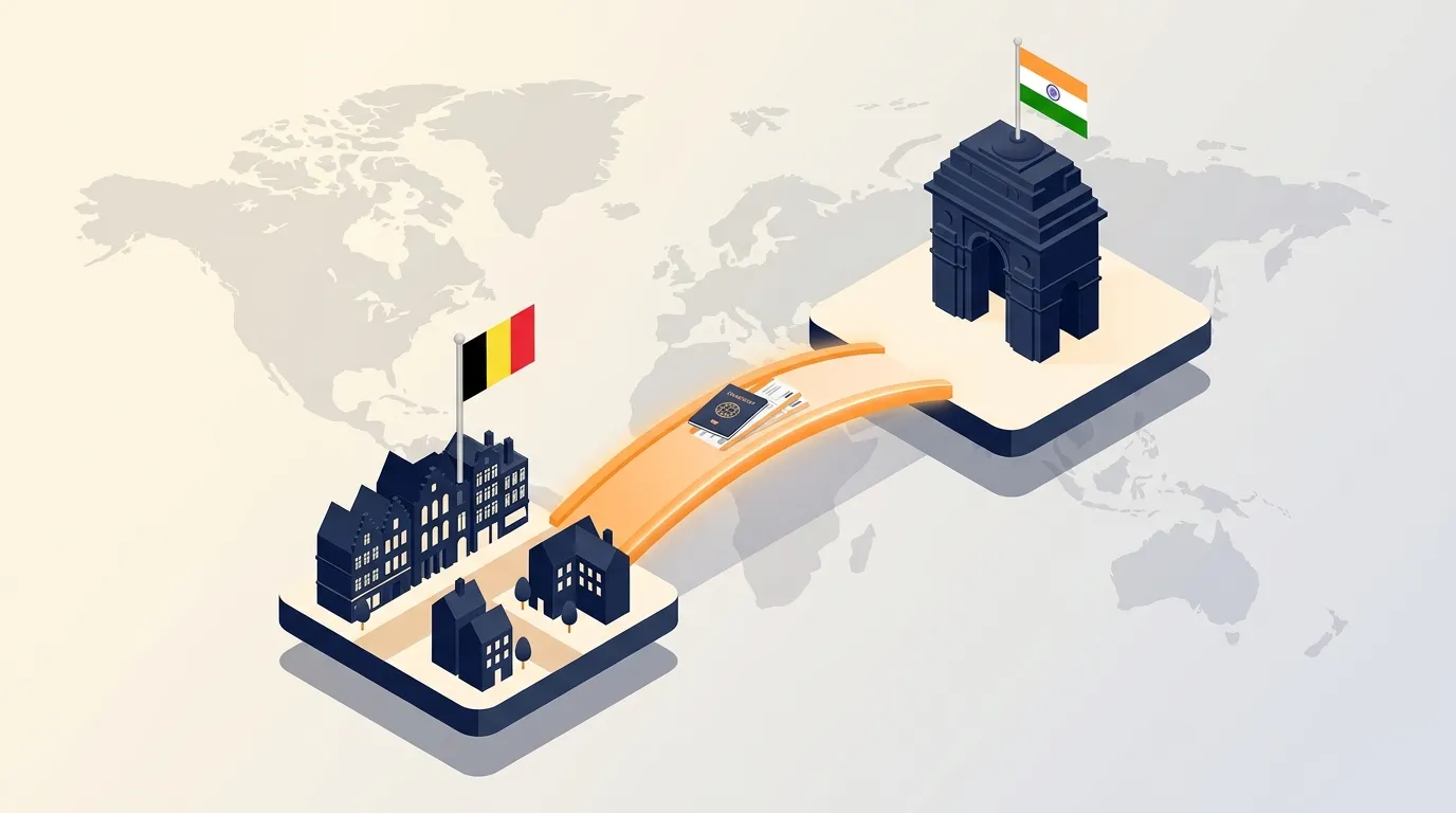 Een bedrijf in India registreren vanuit België: Proces, kosten en tijdlijn (2026)