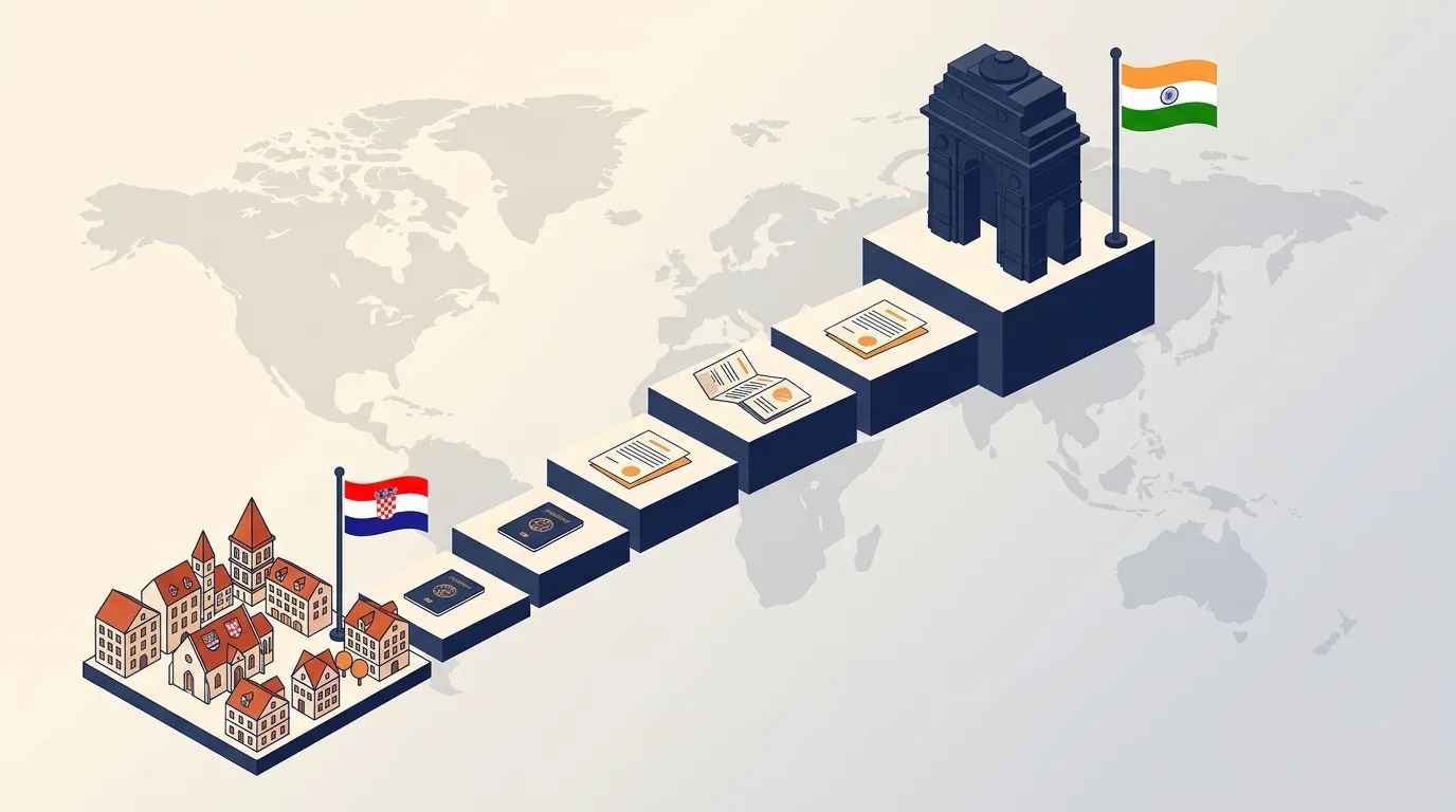 Company Registration in India from Croatia: Process, Cost and Timeline (2026)