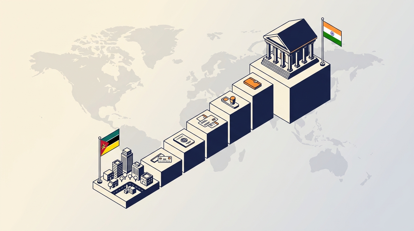 Registar uma Empresa na Índia a partir de Moçambique: Processo, Custo e Prazo (2026)