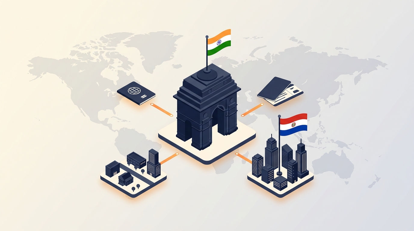 Company Registration in India for Paraguayan Companies: Process, Cost and Timeline (2026)